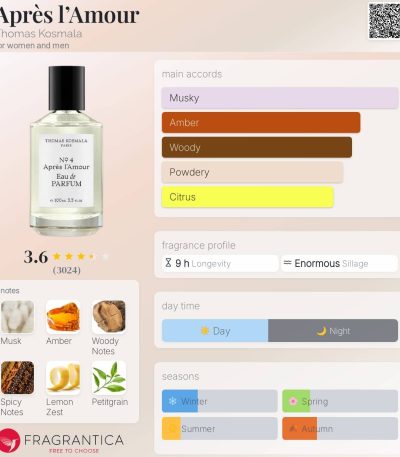 Après l’Amour Thomas Kosmala for women and men