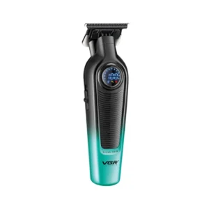 ماشین اصلاح موی سر و صورت شارژی وی جی ار V-996 با تیغه سرامیک تیتانیوم و موتور 7000RPM