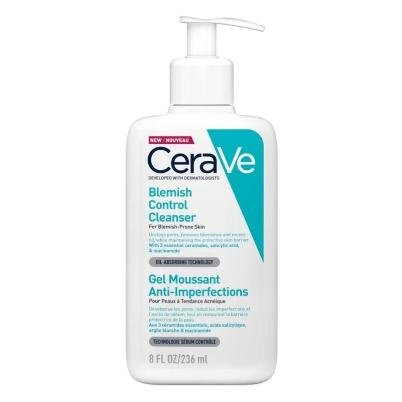 ژل شستشو صورت سراوی مدل Blemish Control حجم 236 میلی لیتر - Image 2