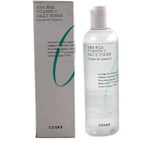 بطری تونر COSRX Refresh AHA/BHA Vitamin C Daily Toner با حجم ۲۸۰ میلی‌لیتر