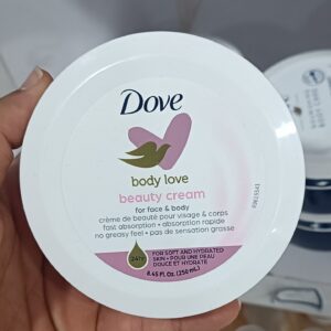 کرم مرطوب کننده داو Body Love Beauty Cream حجم 250ml برای صورت و بدن