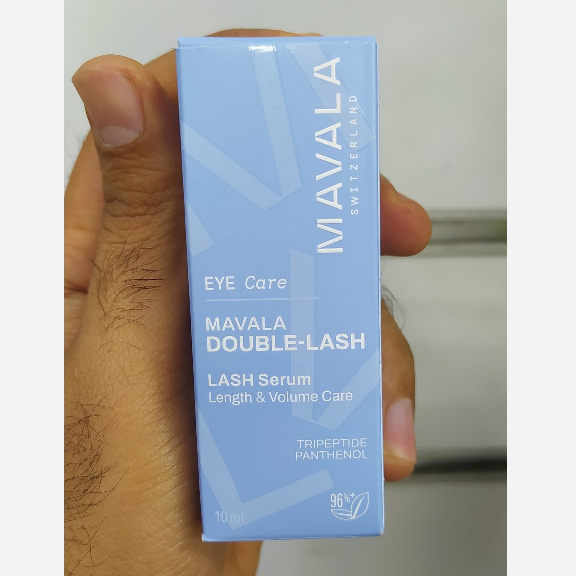 سرم تقویت مژه و ابرو ماوالا اصلی سوئیسی mavala eye care double-lash lash serum length & volume care 10ml tripeptide panthenol - Image 5