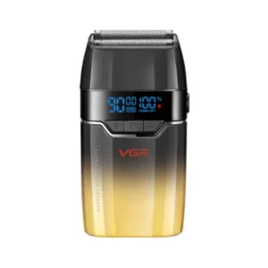 شیور فویلی صورت وی جی آر مدل V-308 با توری تیتانیومی و باتری 1200mAh