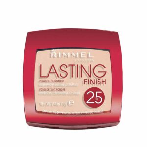 پنکک پودر فشرده پوشش کامل و افینیش مات SPF20 رامل لندن Lasting Finish 25hr مدل 7g