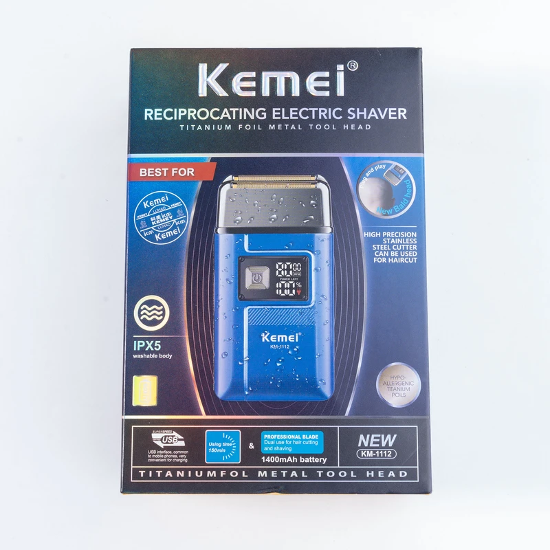 ماشین اصلاح موی صورت کیمی مدل KM-1112 - Image 2