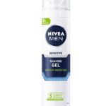 ژل اصلاح مردانه NIVEA MEN Sensitive Instant Protection حجم 200 میلی‌لیتر