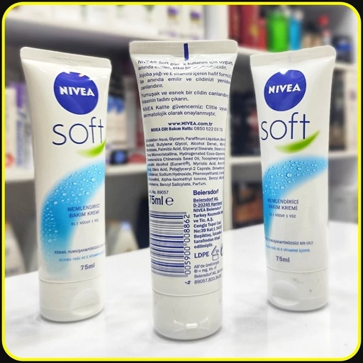 کرم نرم کننده پوست نیوآ سافت 75میل Nivea soft - Image 3