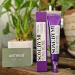 کرم دور چشم رتینول سام بای می با تیوب بنفش و نوشته Retinol Intense