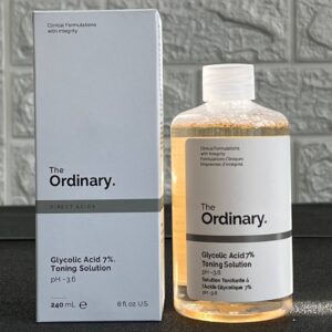 تونر گلیکولیک اسید ۷٪ اوردینری 240 میلی لیتر با برچسب The Ordinary