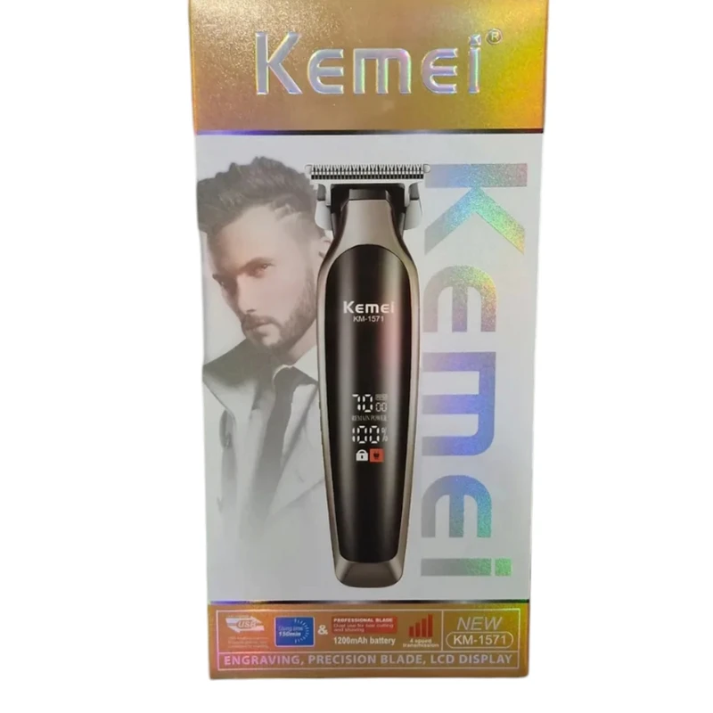 ماشین اصلاح موی سر و صورت کیمی مدل km-1571 - Image 3