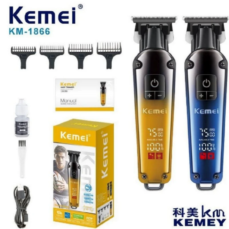 ماشین اصلاح موی سر و صورت شارژی کیمی مدل KM-1866 - Image 4
