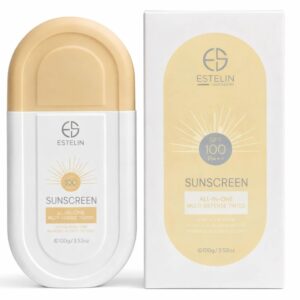 ضد آفتاب رنگی استلین سانس‌اسکرین SPF 100 PA+++ مدل Estelin Sunscreen SPF 100 PA+++ با حجم 100g