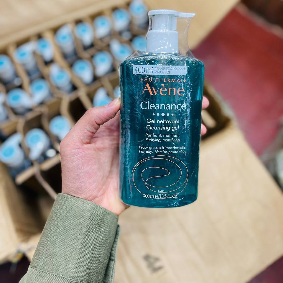 ژل شستشوی صورت و بدن اون Avene مدل حجم 400 میل بدون صابون